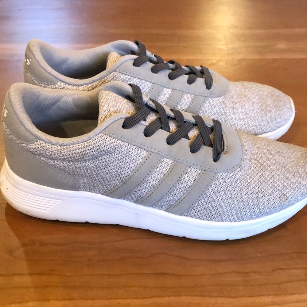 Women’s adidas grey running shoes size 10